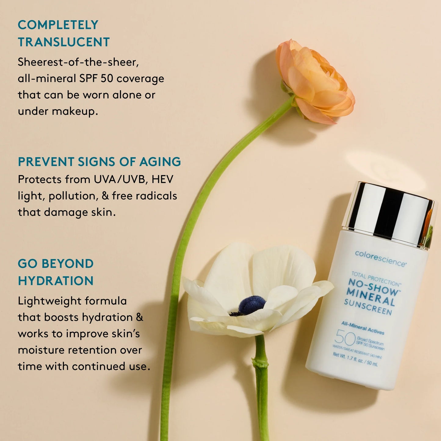 Total Protection No Show SPF 50