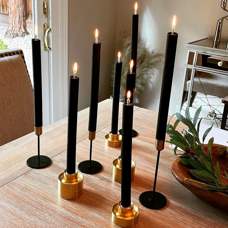Dinner Candle- Black